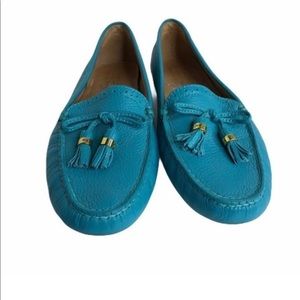 Ralph Lauren Womens Loafer turquoise Blue size 6.5